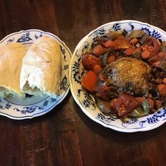 A picture of California Farm Quick Coq-au-Vin Chicken.