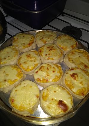 Una foto de Canastitas de choclo y queso 😋