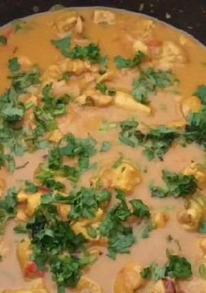 A picture of Chicken Breast in coconut #authors marathon#festivecontestmombas.