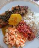 Pescadito en Mantequilla Negra