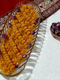 عکسی از دستور حلوای سه آرد
