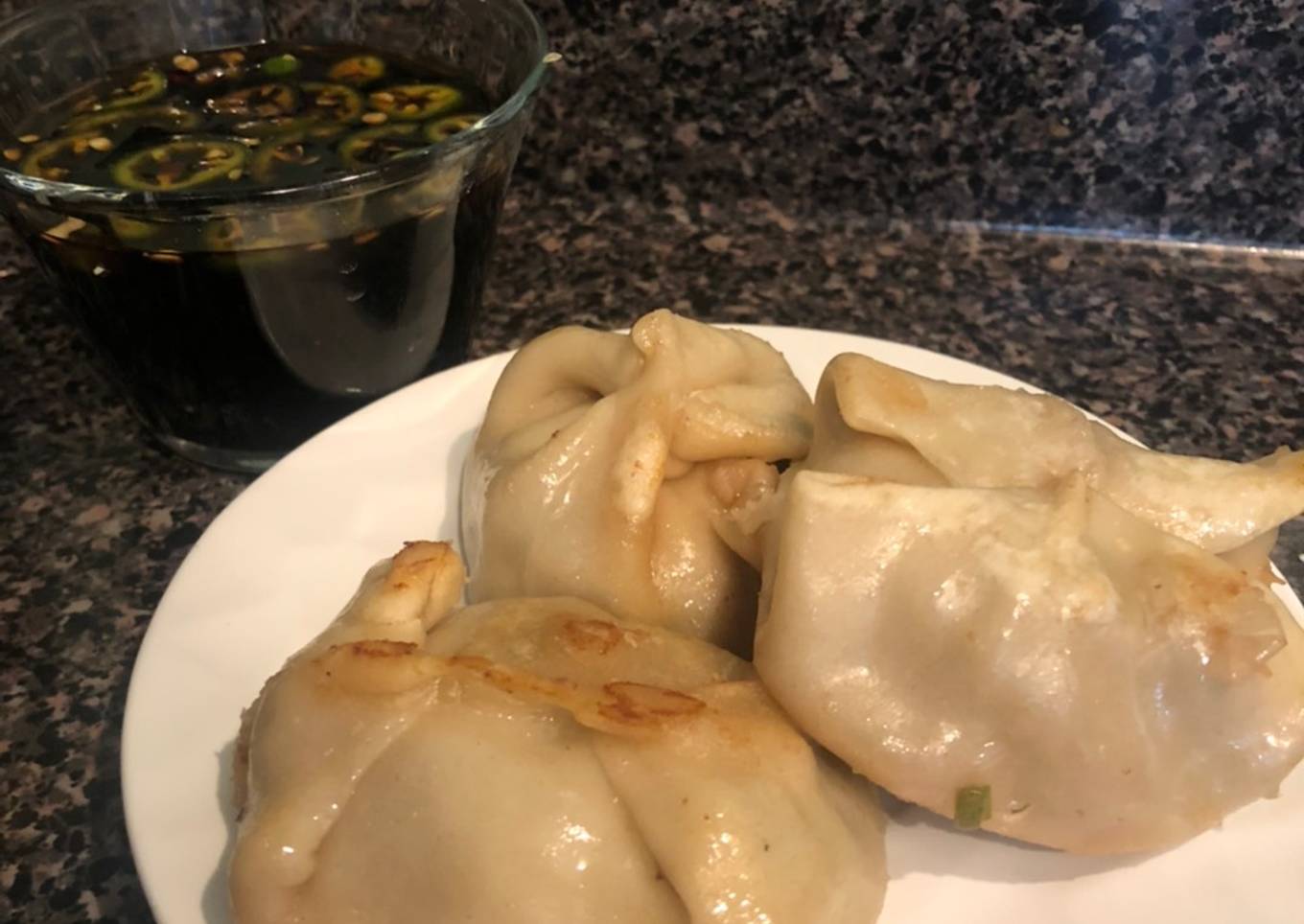 Dumplings/gyozas caseros