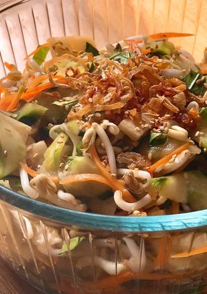 Hình của món 🌱 Salad Giá Đỗ Dưa Leo (Vegan).