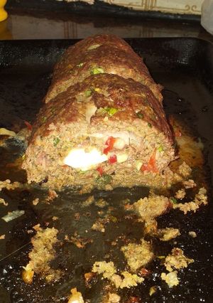 Una foto de Pan de carne exquisito y simple