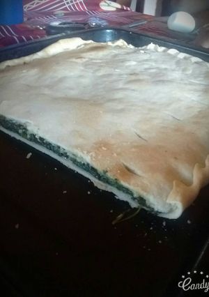 Una foto de Tarta de espinaca