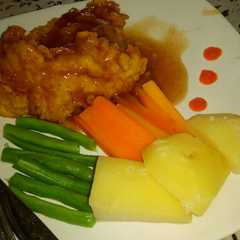 Chicken steak simple রেসিপির প্রধান ছবি