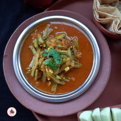 A picture of Cluster beans Curry.