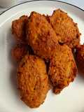 Perkedel Tempe dan Tahu Mercon