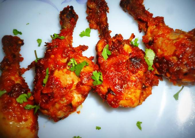 Steps to Make Any-night-of-the-week Deep fried drumsticks