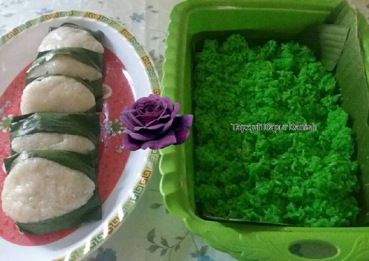 Langkah Mudah untuk Membuat Tape ketan ijo Anti Gagal