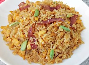 Foto resep Nasi Goreng Beef Ham dan Pete #PejuangGoldenApron2