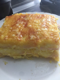Una foto de Polenta rellena