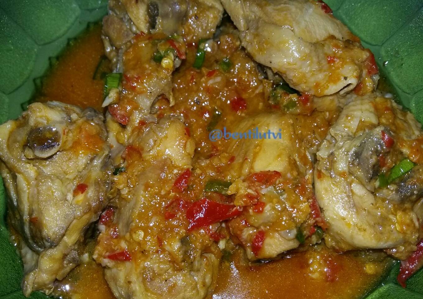 Balado ayam ala mama