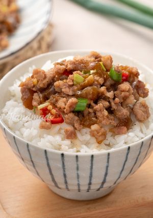 瓜仔肉飯 的食譜成品照片