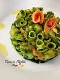 Pipe con cime di rapa e Salmone affumicato
