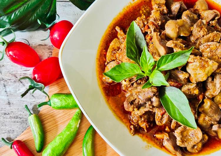 Resep Gongso Ati Rempelo Semarang yang sempurna