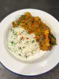Goan inspired fish curry