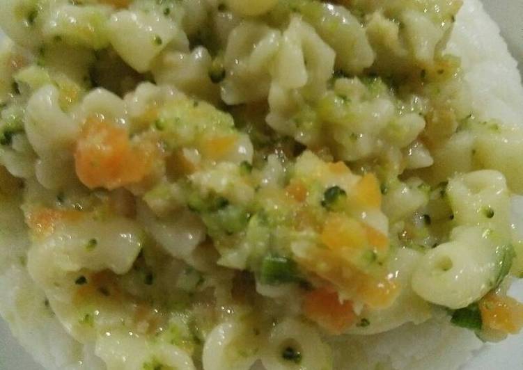 Bagaimana Menyiapkan Brokoli dori saus keju Enak