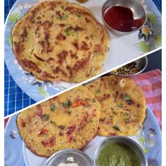 A picture of Wheat flour pancake.