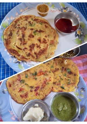 A picture of Wheat flour pancake.