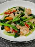 Sawi Pagoda Cah Udang