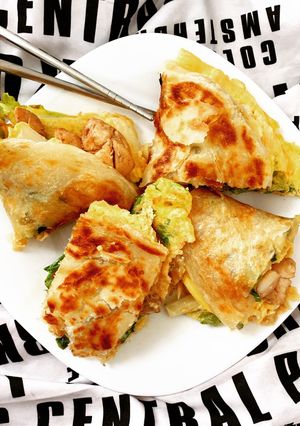 滿漢抓餅 的食譜成品照片