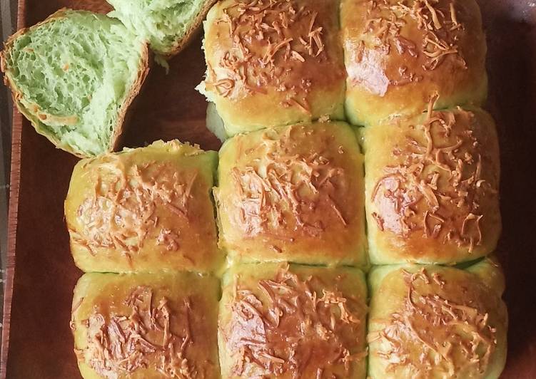 Cara Membuat Cheese Pandan Potato Bread yang Enak