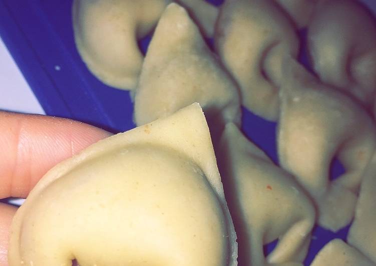 Заварное тесто для пельменей или вареников