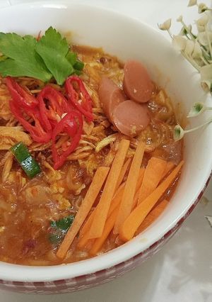 Foto resep Mie Telor Hot Jeletot Kuah