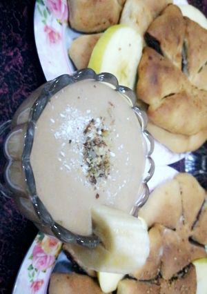 صورة لوصفة بودينغ موز