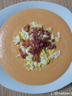 Una foto de Salmorejo