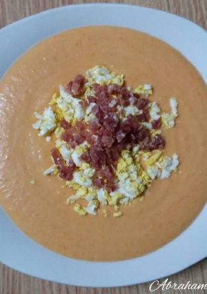 Una foto de Salmorejo