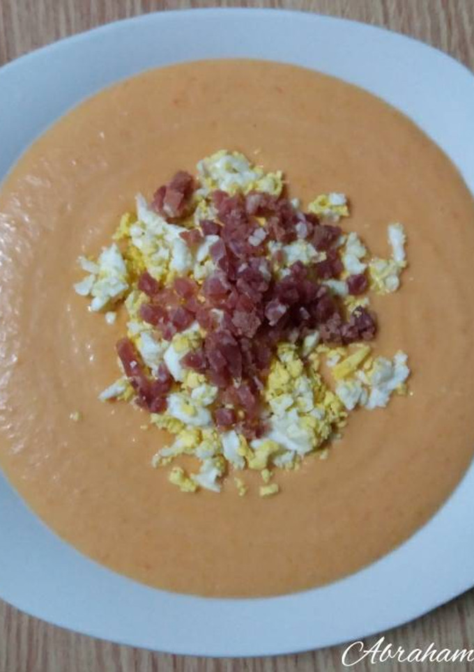 Una foto de Salmorejo