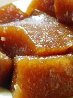 A picture of Wheat milk halwa.