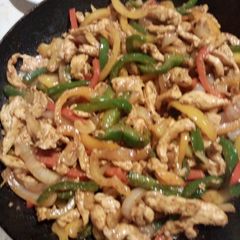 Chicken fajita A picture of Chicken fajita.