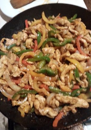 A picture of Chicken fajita.
