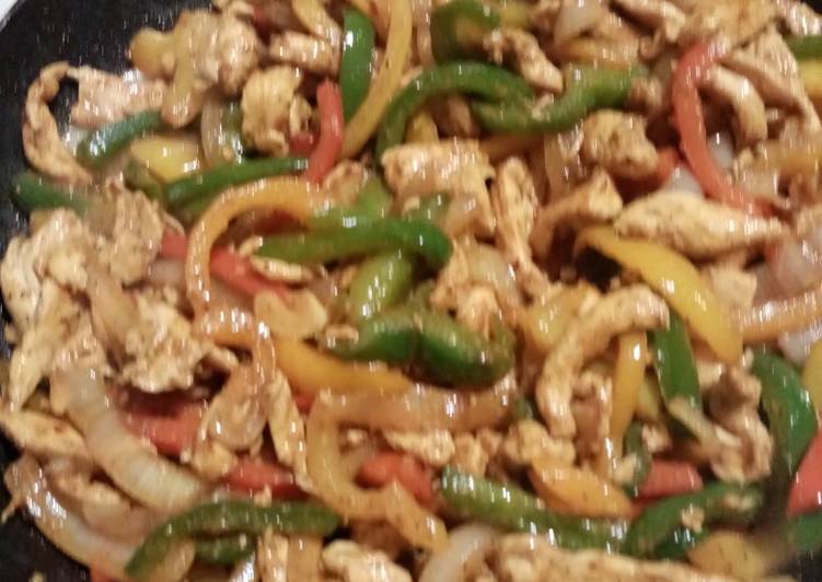 Healthy Recipe of Chicken fajita