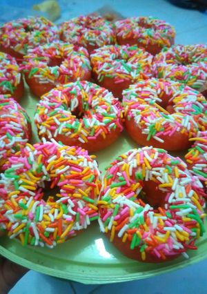 Foto resep Pinky Donat Eggless