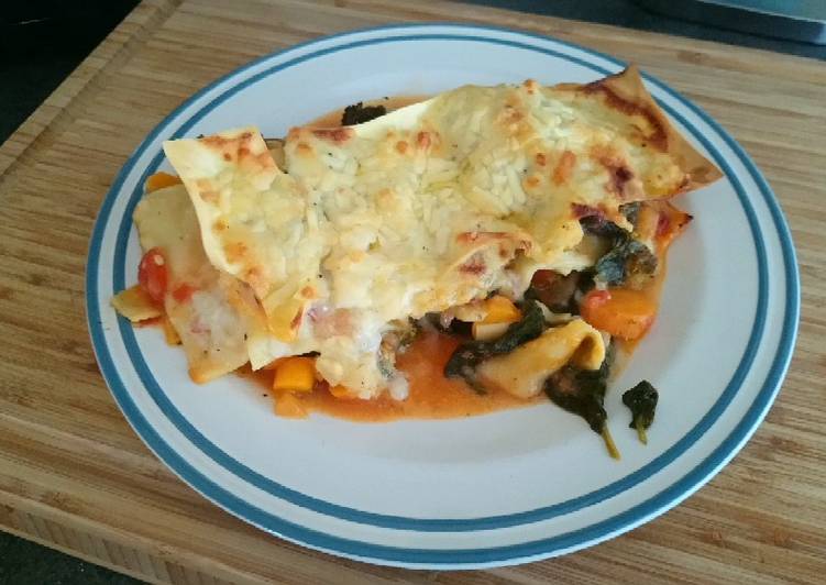 Recipe of Perfect Spinach Lasagne