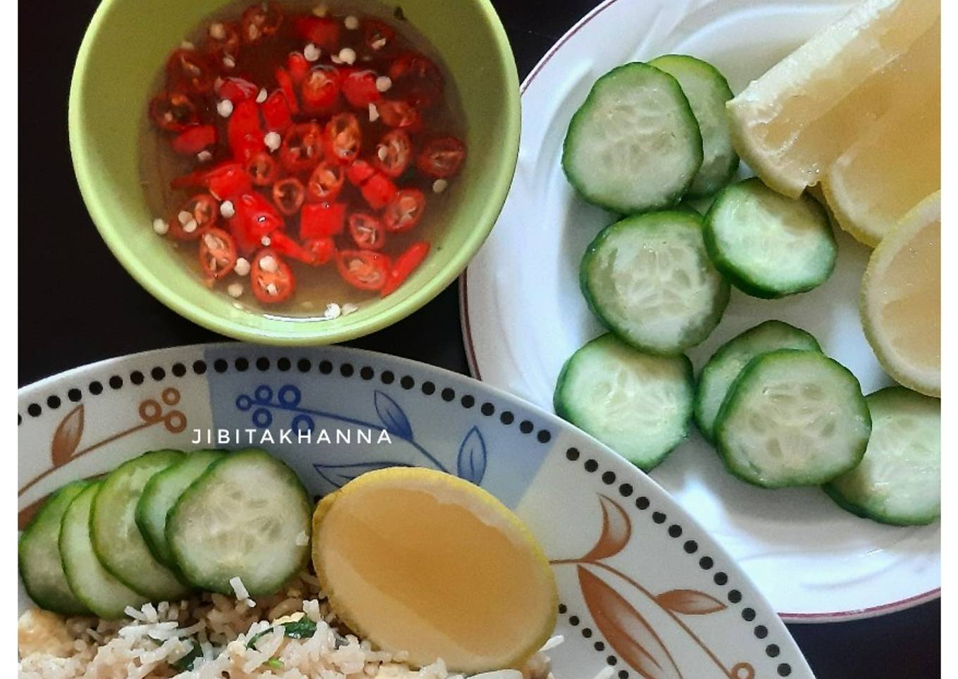 Thai Prik Nam Pla (Chillies in Fish Sauce)