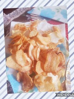 صورة لوصفة شيبس منزلي