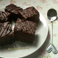 รูปของ Brownies panggang praktis (no mixer)