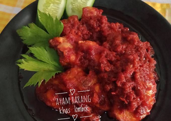 Resep Ayam Rarang Khas Lombok Oleh Nindaummuzia Cookpad