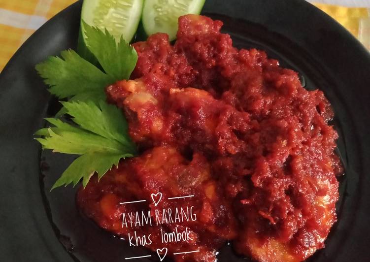 Ayam Rarang khas Lombok