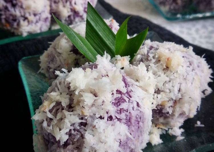 Resep Klepon ubi ungu, Lezat Sekali