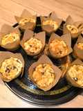 Muffins à la banane et aux pépites de chocolat