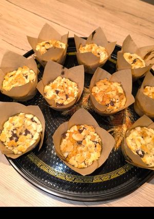 Une photo de Muffins à la banane et aux pépites de chocolat