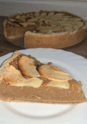 Alma torta édesítővel recept fotója