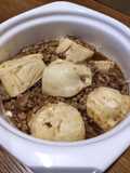 Tofu with Ground Beef