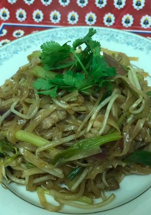 A picture of Stir Fried Hu Tiu (Inspired by Flavorful Origins Documentary).